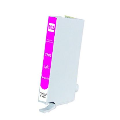 Picture of Epson T802XL320 (Epson 802XL) Ultra High Yield Magenta Inkjet Cartridge (1900 Yield)