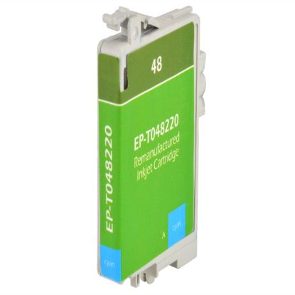 Picture of Remanufactured T048220 (Epson 48) Cyan Ink Cartridge