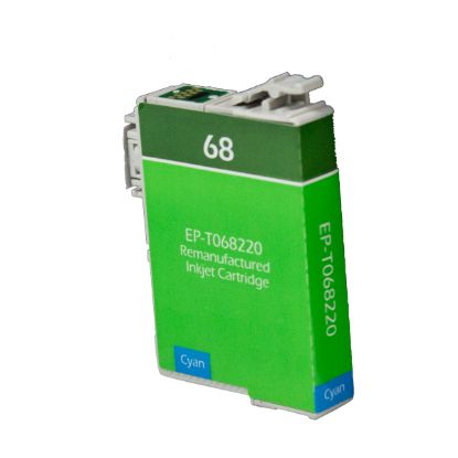 Picture of Remanufactured T068220 (Epson 68) Cyan Ink Cartridge