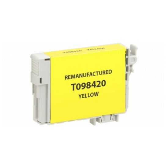 Picture of Remanufactured T098420 (Epson 98) High Yield Yellow Inkjet Cartridge (545 Yield)