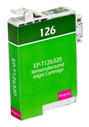 Picture of Remanufactured T126320 (Epson 126) High Yield Magenta Ink Cartridge (470 Yield)
