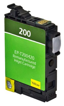 Picture of Remanufactured T200420 (Epson T200) High Yield Yellow Inkjet Cartridge (450 Yield)