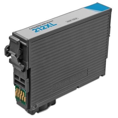 Picture of Remanufactured T212XL220 (Epson T212XL) High Yield Cyan Inkjet Cartridge (350 Yield)