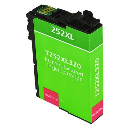 Picture of Remanufactured T252XL320 (Epson T252XL) High Yield Magenta Inkjet Cartridge (1100 Yield)