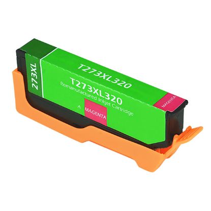 Picture of Remanufactured T273XL320 (Epson T273XL) High Yield Magenta Inkjet Cartridge (650 Yield)