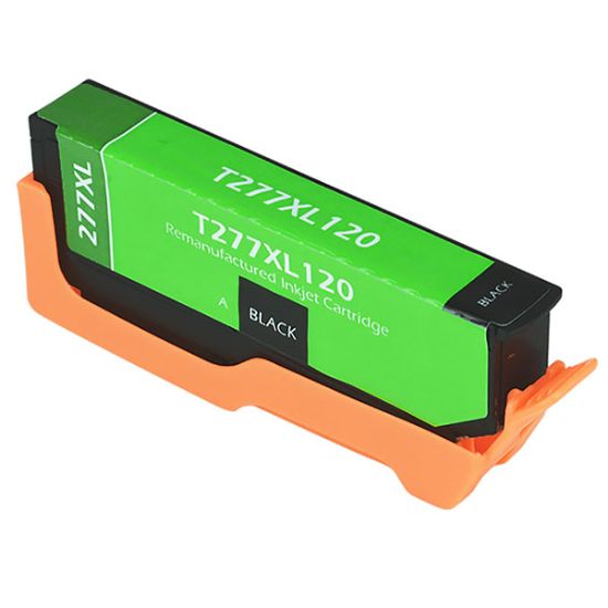 Picture of Remanufactured T277XL120 (Epson T277XL) Black Inkjet Cartridge (500 Yield)