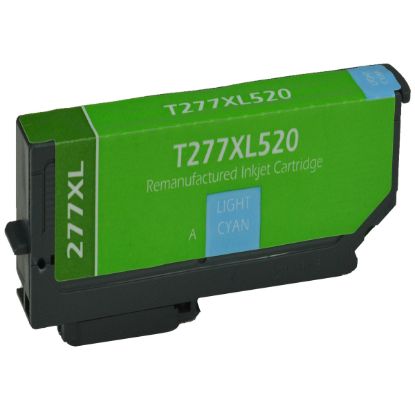 Picture of Remanufactured T277XL520 (Epson T277XL) Light Cyan Inkjet Cartridge (740 Yield)