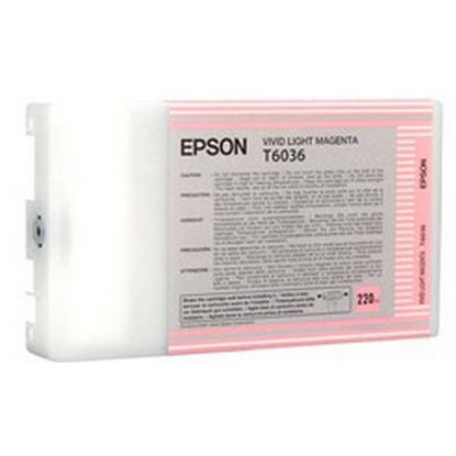 Picture of Remanufactured T603600 Light Magenta UltraChrome K3 Ink Cartridge (220 ml)
