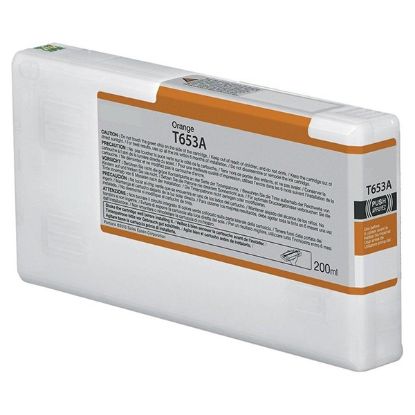 Picture of Remanufactured T653A00 Orange UltraChrome HDR Ink Cartridge (200 ml)