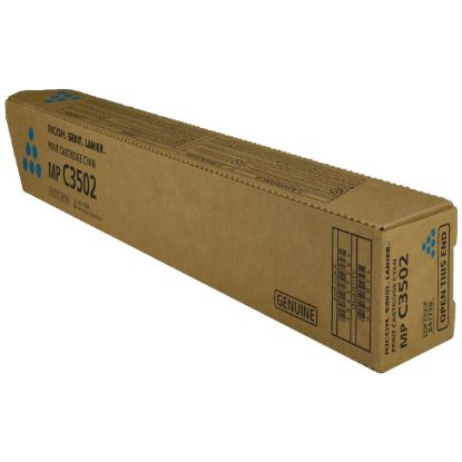 Picture of Ricoh 841650 Cyan Toner Cartridge (18000 Yield)