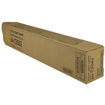 Picture of Ricoh 841648 Yellow Toner Cartridge (18000 Yield)