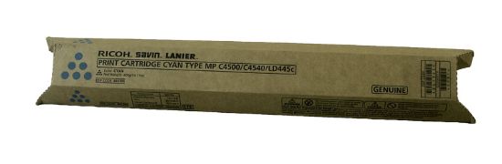 Picture of Ricoh 841345 High Yield Cyan Copier Toner (17000 Yield)