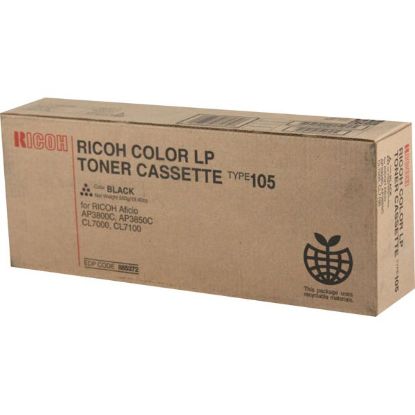 Picture of Ricoh 885372 (Type 105) Black Toner Cartridge (20000 Yield)