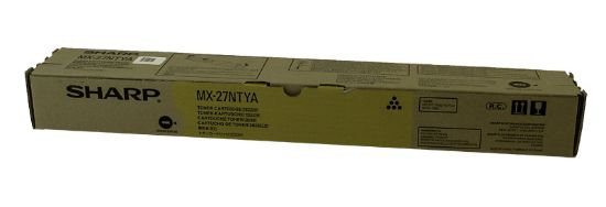 Picture of Sharp MX-27NTYA Yellow Toner Cartridge (15000 Yield)
