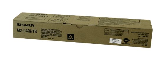 Picture of Sharp MX-C40NTB Black Toner Cartridge (10000 Yield)