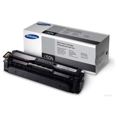 Picture of Samsung CLT-K504S Black Toner Cartridge (2500 Yield)