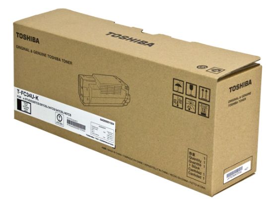 Picture of Toshiba TFC34UK Black Toner Cartridge (15000 Yield)