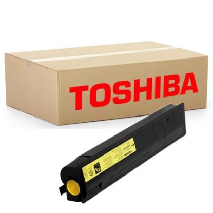 Picture of Toshiba TFC200UY Yellow Toner Cartridge (33600 Yield)