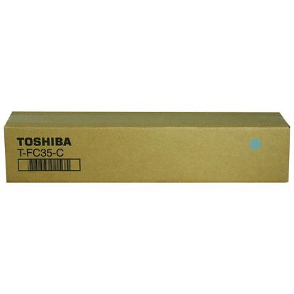 Picture of Compatible TFC35C Cyan Toner Cartridge (21000 Yield) (TAA Compliant)