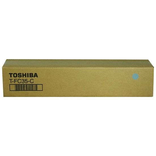 Picture of Compatible TFC35C Cyan Toner Cartridge (21000 Yield) (TAA Compliant)