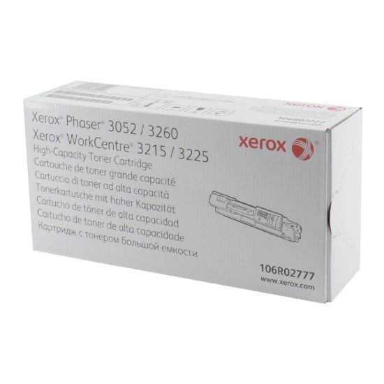 Picture of Xerox 106R02777 High Yield Black Toner Cartridge (3000 Yield)