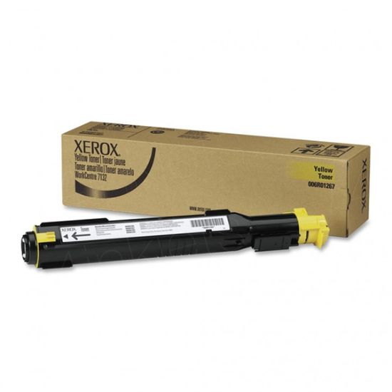 Picture of Xerox 6R1267 Yellow Toner Cartridge (8000 Yield)