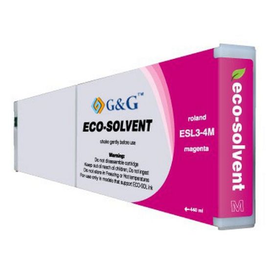 Picture of Remanufactured ESL3-4MA Magenta Eco Sol-Max Ink (440 ml)