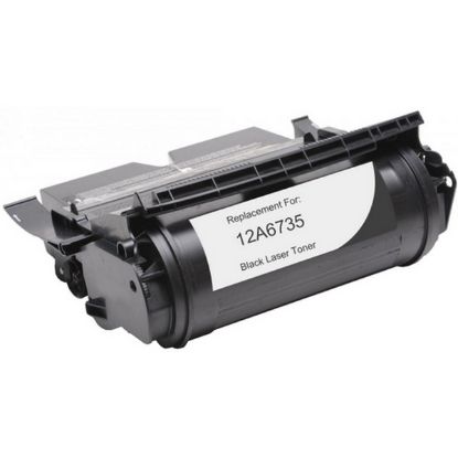 Picture of EcoPlus Reman 12A6735 Black Toner Cartridge (20000 Yield)