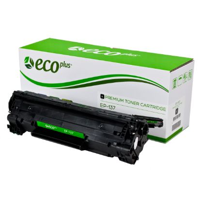 Picture of EcoPlus Reman 9435B001AA (Canon 137, CRG-137) Black Toner Cartridge (2400 Yield)