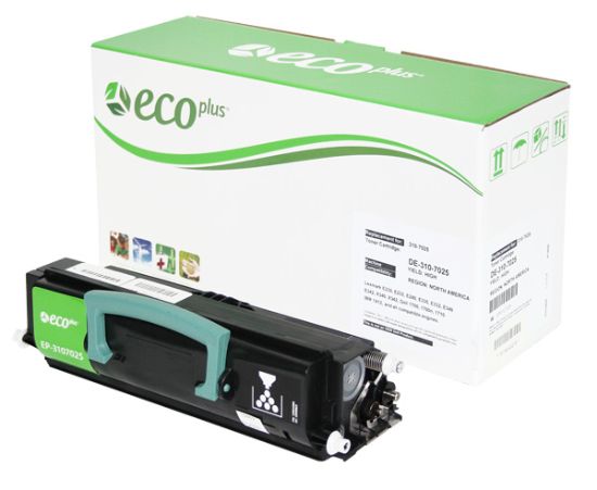 Picture of EcoPlus Reman Y5009 (310-5402, H3730, 310-7041) Black Toner Cartridge (6000 Yield)
