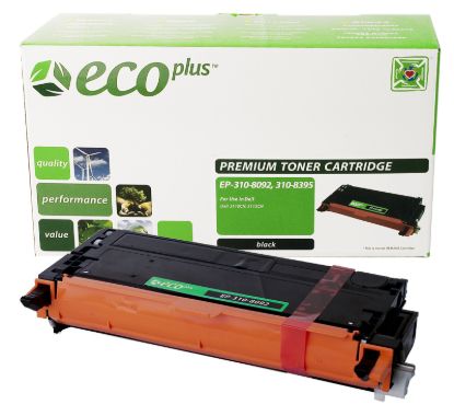Picture of EcoPlus Reman XG721 (310-8092, PF030, 310-8395) Black Toner Cartridge (8000 Yield)