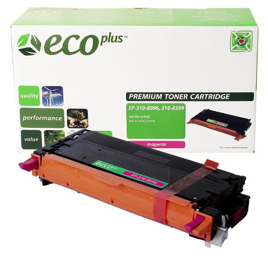 Picture of EcoPlus Reman XG723 (310-8096, RF013, 310-8399) Magenta Toner Cartridge (8000 Yield)