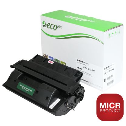 Picture of EcoPlus Reman MICR C4127X (HP 27X) High Yield Black Toner Cartridge (2 pack) (10000 Yield)