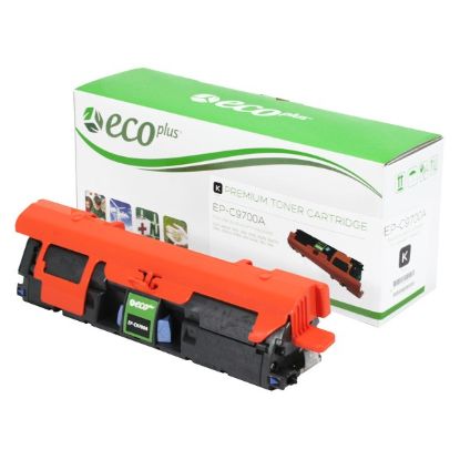 Picture of EcoPlus Reman C9700A (HP 121A) Black Toner Cartridge (5000 Yield)