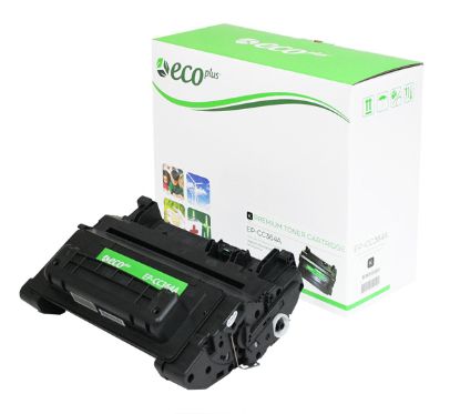 Picture of EcoPlus Reman CC364A (HP 64A) Black Toner Cartridge (10000 Yield)
