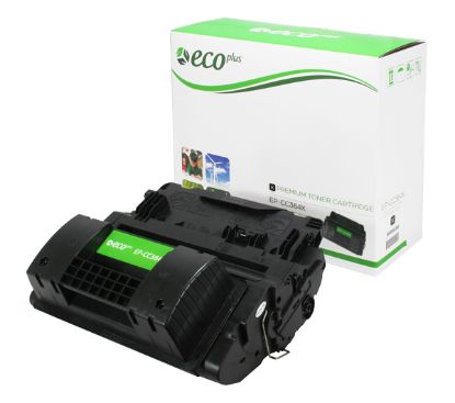 Picture of EcoPlus Reman CC364X (HP 64X) High Yield Black Toner Cartridge (24000 Yield)