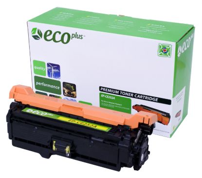 Picture of EcoPlus Reman CE252A (HP 504A) Yellow Toner Cartridge (7000 Yield)