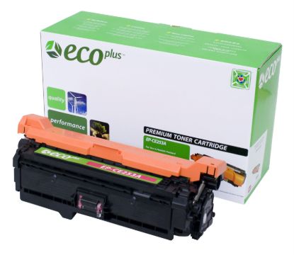 Picture of EcoPlus Reman CE253A (HP 504A) Magenta Toner Cartridge (7000 Yield)