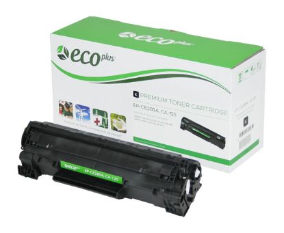 Picture of EcoPlus Reman CE285A (HP 85A) Black Toner Cartridge (1600 Yield)
