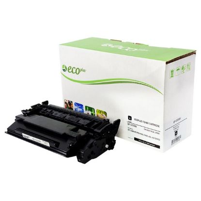Picture of EcoPlus Reman Jumbo CF258X (HP 58X) High Yield Black Toner Cartridge (10000 Yield)