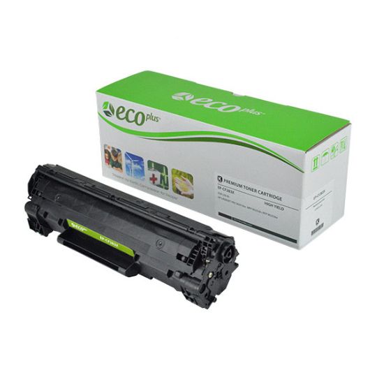 Picture of EcoPlus Reman CF283X (HP 83X) High Yield Black Toner Cartridge (2200 Yield)