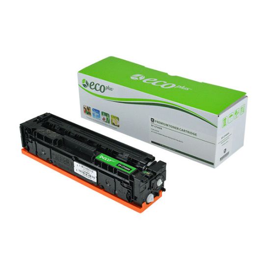 Picture of EcoPlus Reman CF400A (HP 201A) Black Toner Cartridge (1500 Yield)