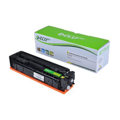 Picture of EcoPlus Reman CF402A (HP 201A) Yellow Toner Cartridge (1400 Yield)