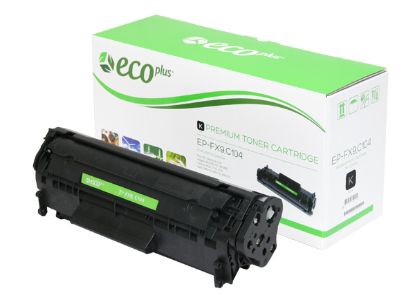 Picture of EcoPlus Reman 0263B001AA (FX-9, FX-10, Canon 104) Black Toner Cartridge (2000 Yield)