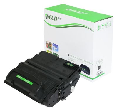 Picture of EcoPlus Reman Q1338A (HP 38A) High Yield Black Toner Cartridge (20000 Yield)