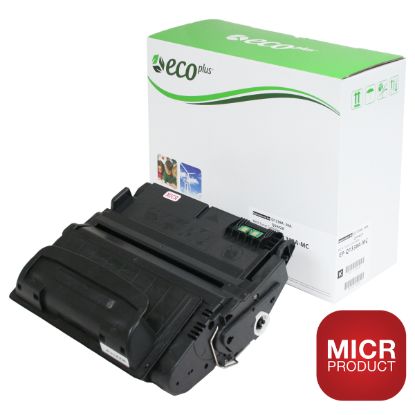 Picture of EcoPlus Reman MICR Q1338A (HP 38A) High Yield Black Toner Cartridge (2 pack) (20000 Yield)