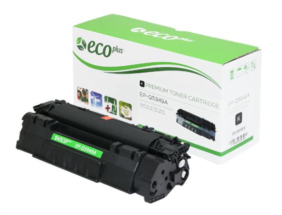 Picture of EcoPlus Reman Q5949A (HP 49A) Black Toner Cartridge (2500 Yield)