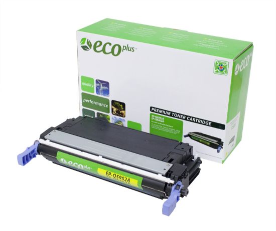 Picture of EcoPlus Reman Q5952A (HP 643A) Yellow Toner Cartridge (10000 Yield)