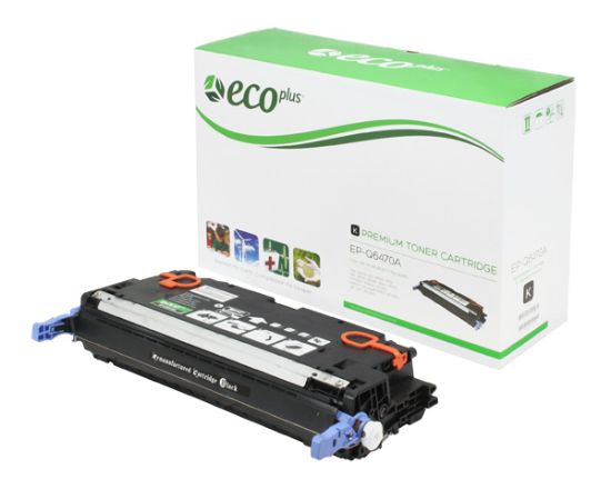 Picture of EcoPlus Reman 1660B001AA (Canon 111B, CRG-111B) Black Toner Cartridge (6000 Yield)