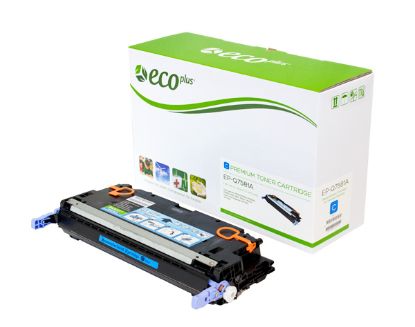 Picture of EcoPlus Reman 1659B001AA (Canon 111C, CRG-111C) Cyan Toner Cartridge (6000 Yield)